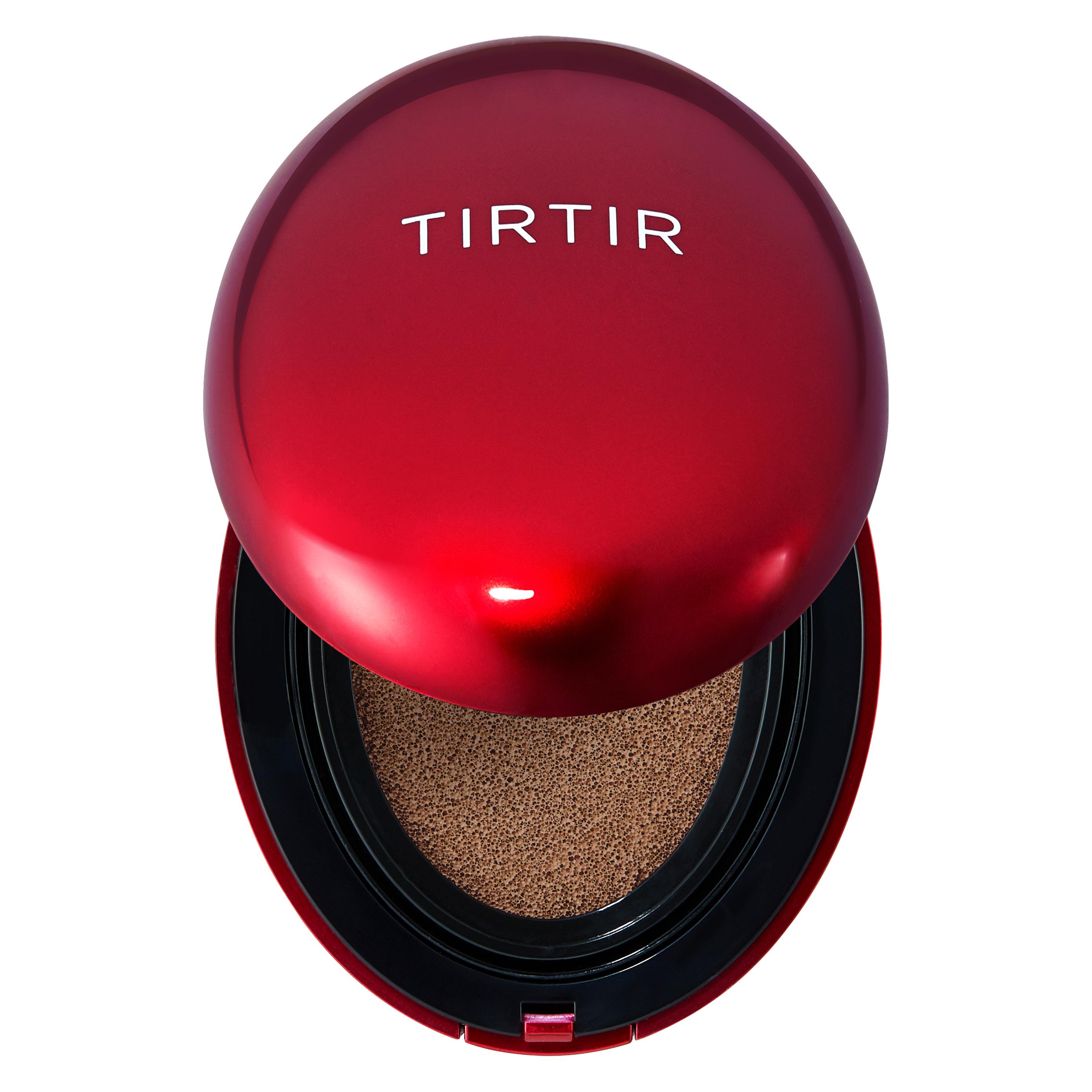 TirTir Mask Fit Red Cushion Foundation - Full Coverage, Weightless, Skin Fit (#33N Macchiato) (99TTF0050)
