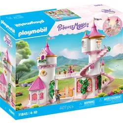 PLAYMOBIL 71845 - Princess Magic - Prinzessinnenschloss mit Königspaar