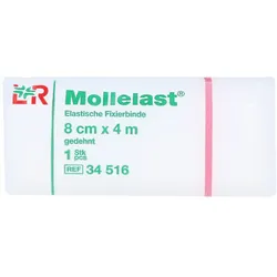 Mollelast Binden 8 cmx4 m weiß 1 St