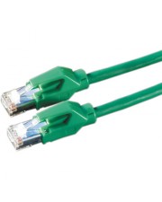 Draka Patchkabel Cat6 FTP 15m gruen Kabel Netzwerk 15 m RJ-45 low-smoke zero-halogen Grün (21.05.6153)