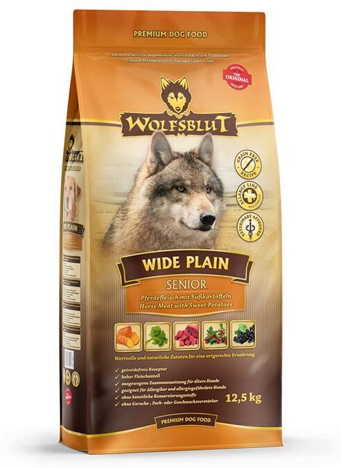 Wolfsblut - Dogfood - Wide plain horse senior - 12,5 kg. - (wb034)