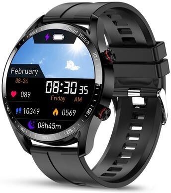 Uplift Essentials Business HD Full Screen Smartwatch black