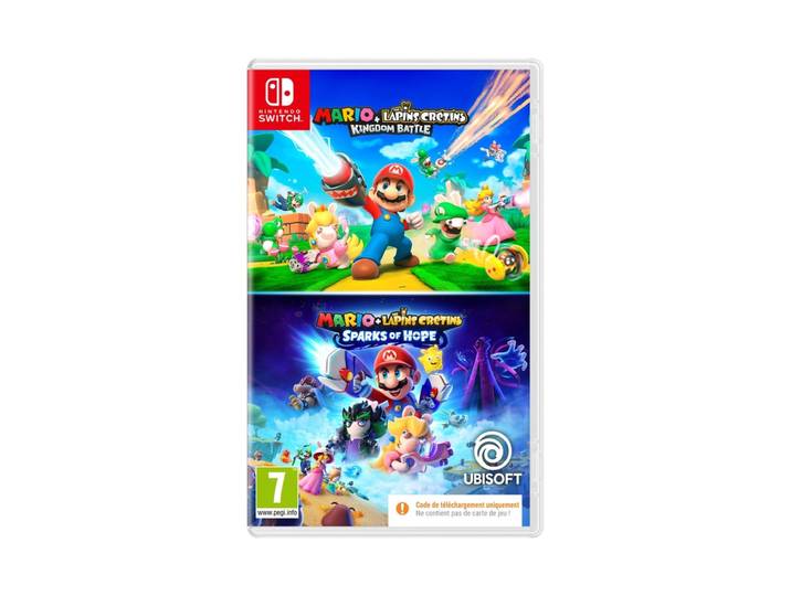 Mario + Lapins Crétins Kingdom Battle / Mario + Lapins Crétins Sparks of Hope (CIB) (SWITCH)