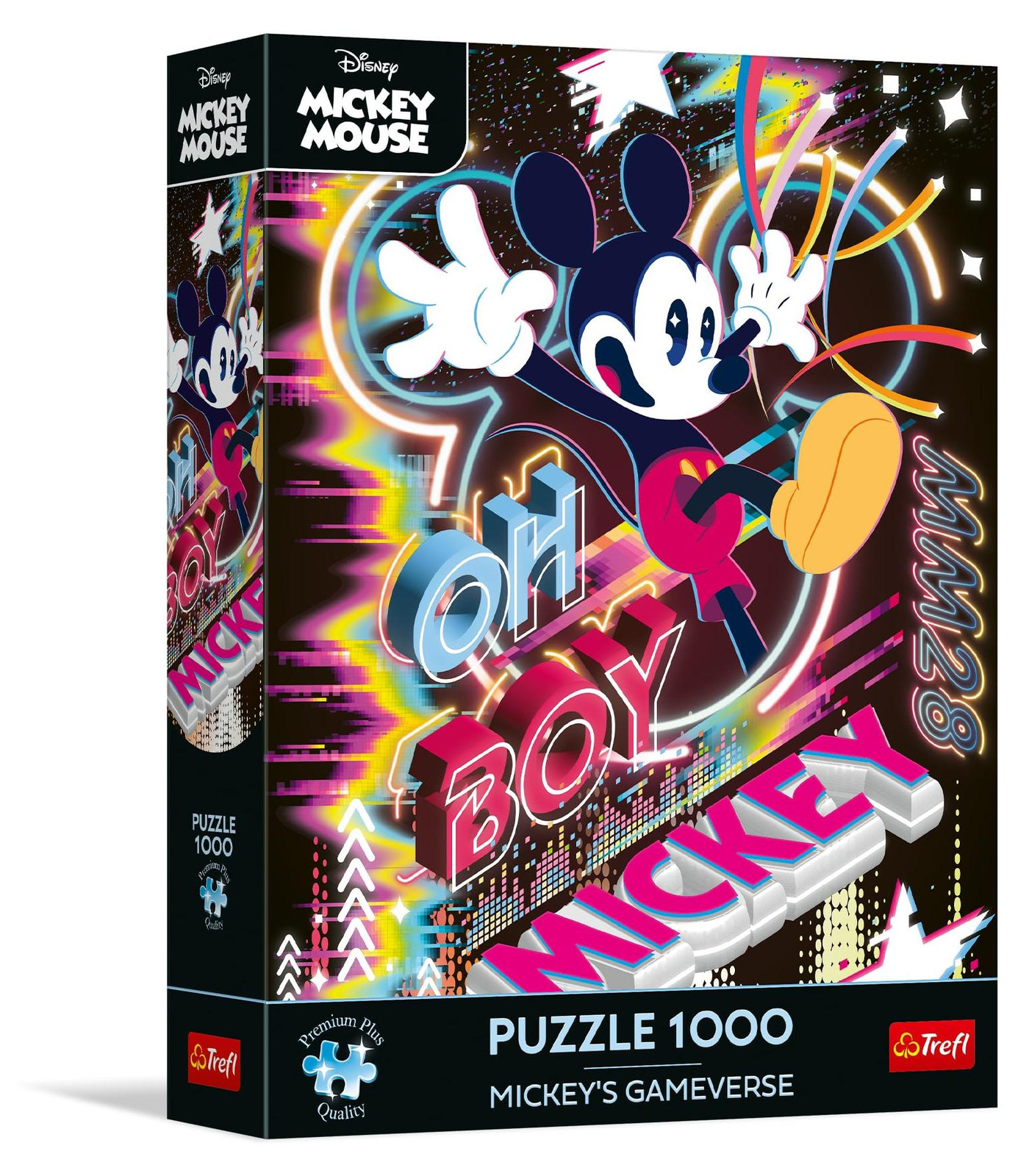 Trefl Micky Maus Gameverse puzzel van 1000 stukjes Premium Plus kwaliteit