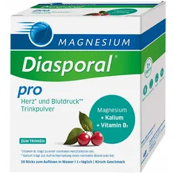 MAGNESIUM Diasporal pro Herz und Blutdruck Trinkpulver 30 St Pulver