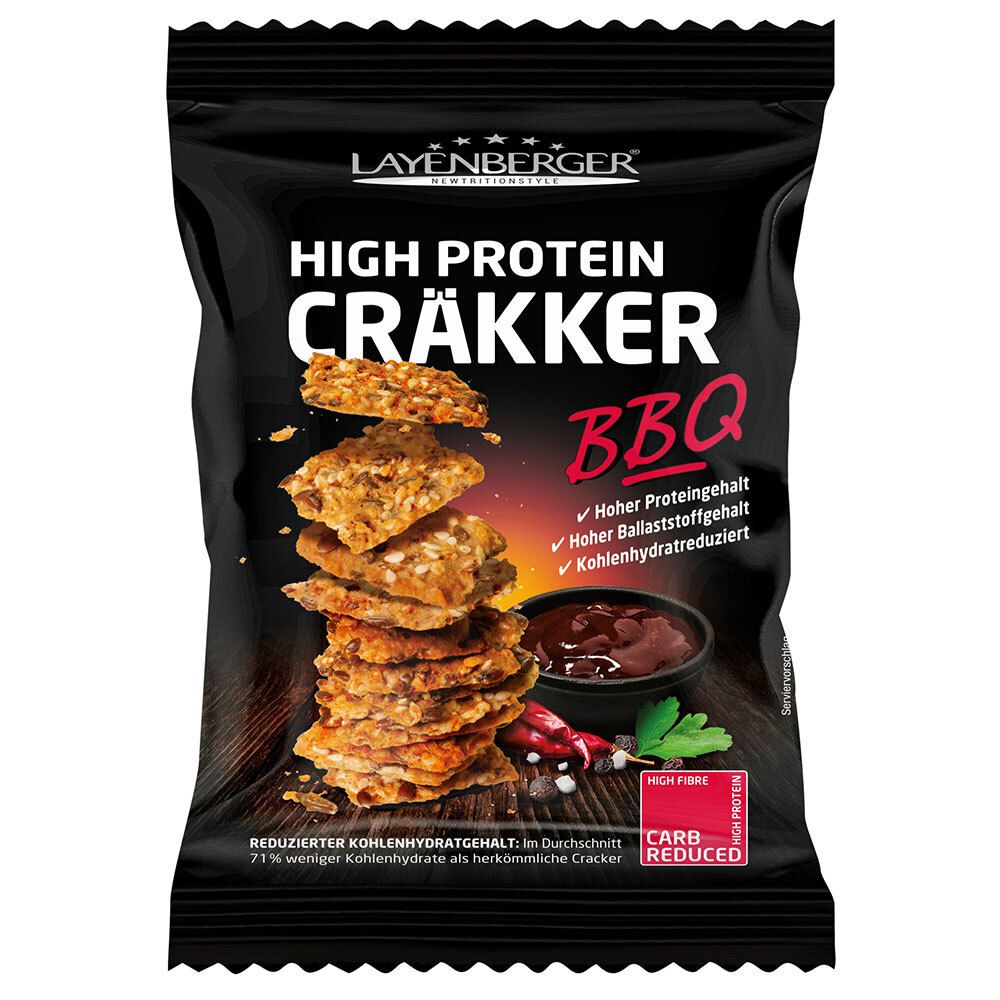Layenberger High Protein Cräkker BBQ 75 g Sonstige