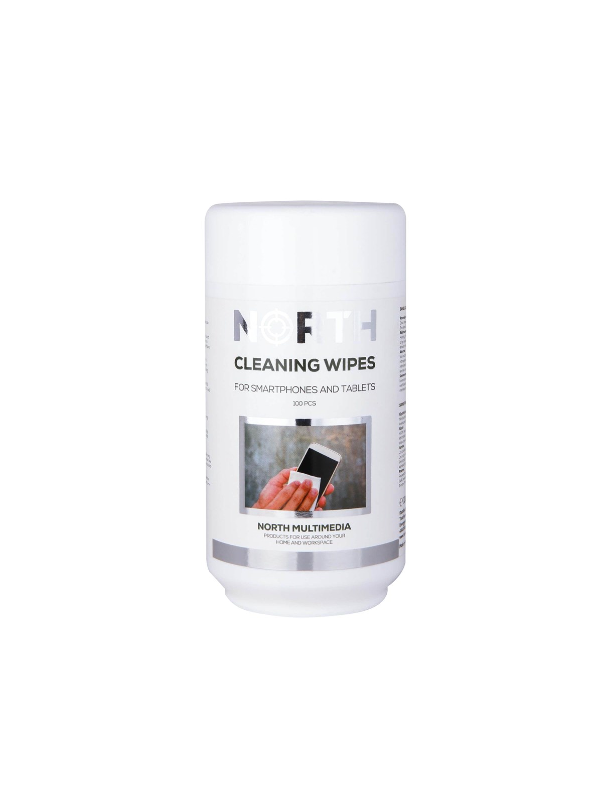 NORTH Cleaning Wipes - Phone and tablets 100-pack