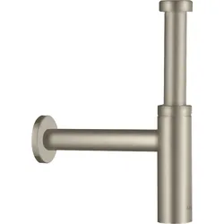 hansgrohe AXOR flowstar S Designsiphon, 51305820, Farbe: Brushed Nickel