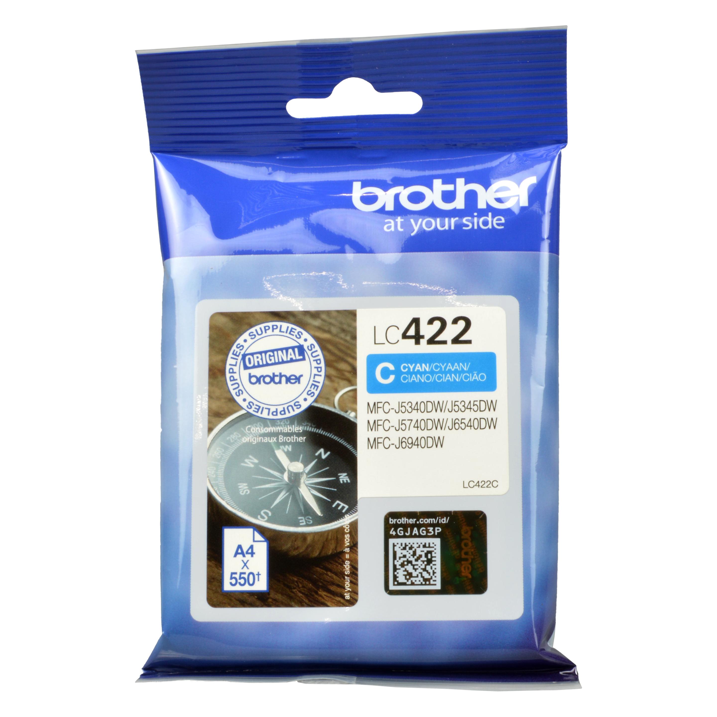 Brother LC-422C Cyan (C) (LC422C)