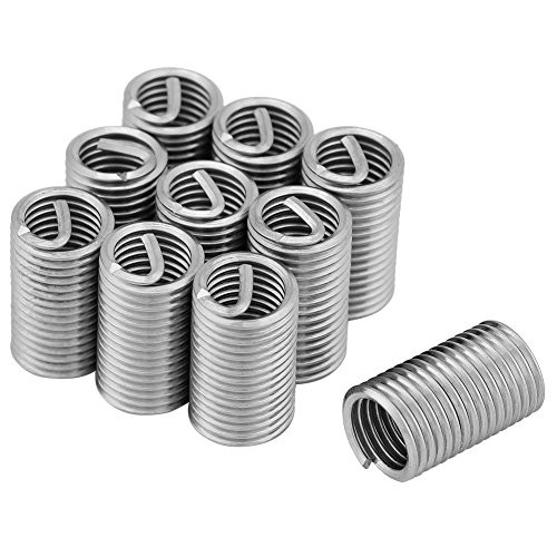10 stuks RVS Schroefdraad Reparatie Kit M8 x 1.25 x 3D met opbergdoos