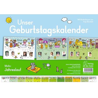 Unser Geburtstagskalender – Motiv: Jahreslauf, Sonstige von Redaktionsteam Verlag an der Ruhr, Verlag an der Ruhr, 978-3-8346-2305-8