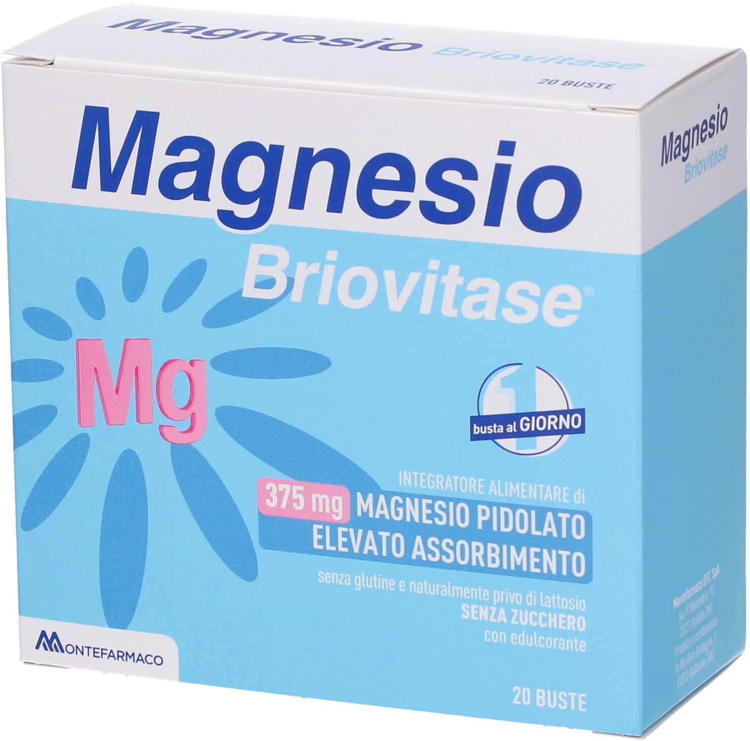 MONTEFARMACO OTC SpA Briovitase Magnesio, 20 Bustine
