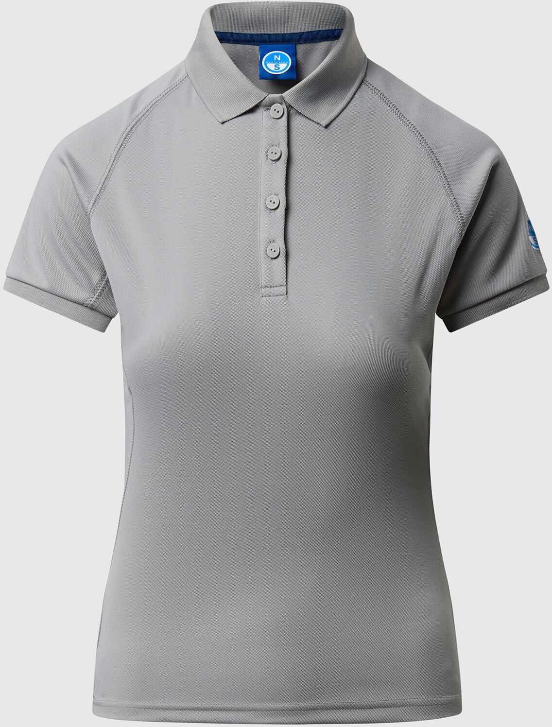 North Sails Schnell trocknendes Polo FW Titanium L