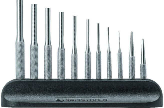 PB Swiss Tools Jeu de chasse-goupilles et chasse-tiges 11 pièces Safety (PB 715.H)