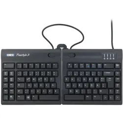 KINESIS ergonomische Tastatur kabelgebunden Freestyle 2 schwarz