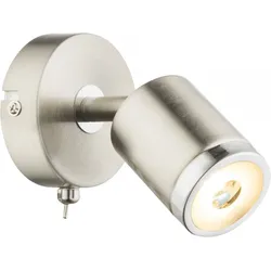 Globo 56958-1 Comore Led Strahler Metall Nickel Matt, Led