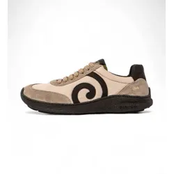 El Naturalista Unisex. 25435A1ZZ005_020 Leder Turnschuhe N5435B beige (37), Öko-Leder, Wohnung, Schnürsenkel, Lässig
