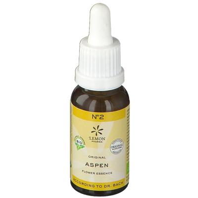 Bachblüten No.2 Aspen Bio 20 ml Lösung