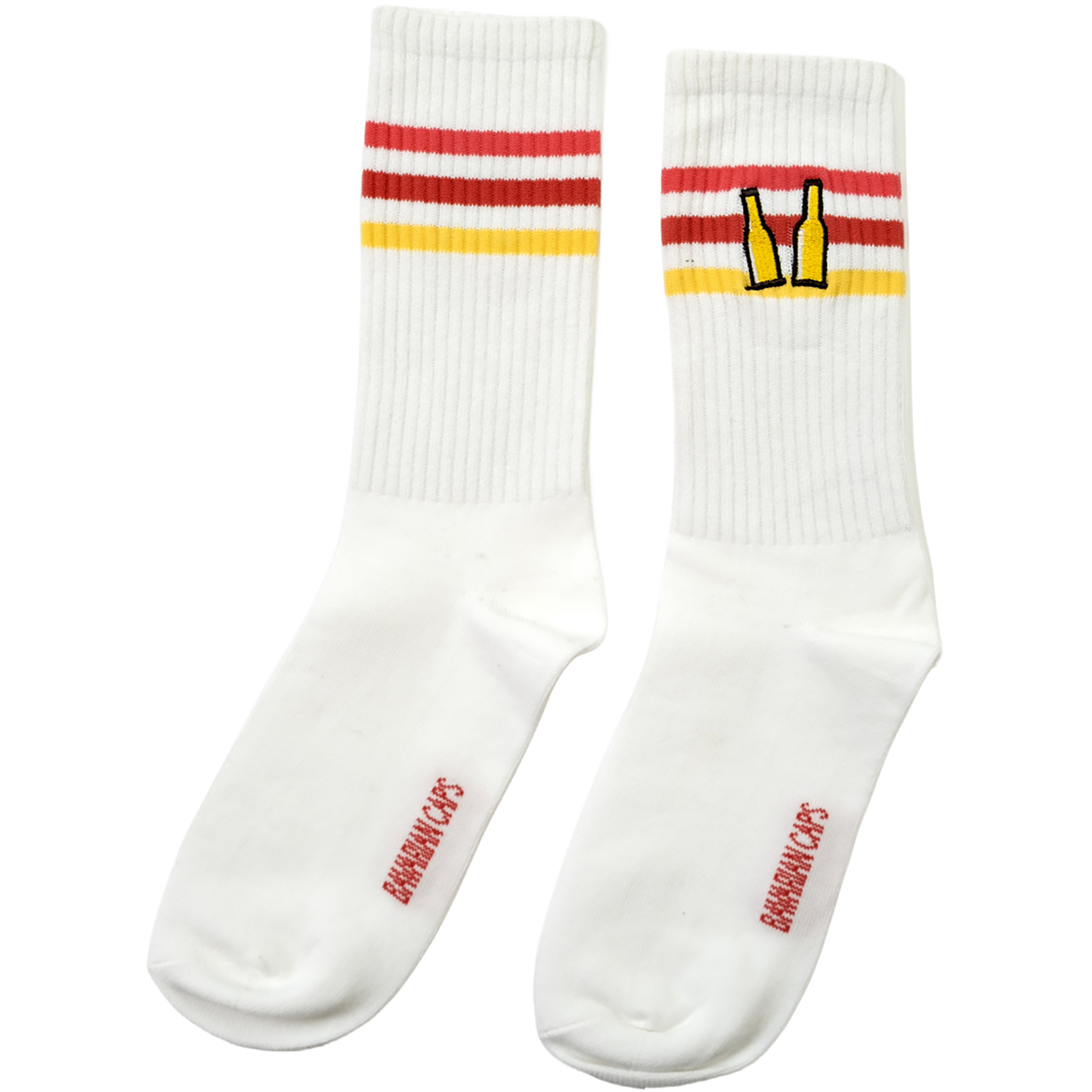 Bavarian Caps Dolce Vita Freizeitsocken weiss Größe 36 Lifestyle