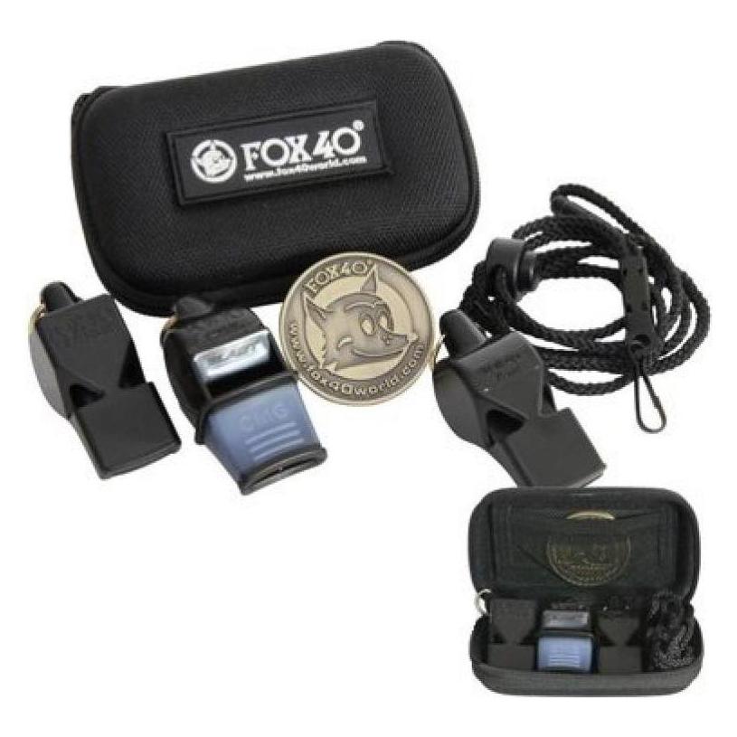 Fox Schiedsrichter-Set 3 Pfeifen + Etui 6906-0500 (UTPP15951)