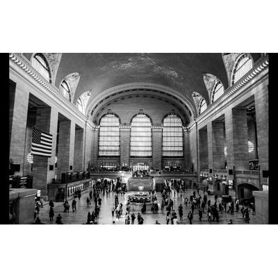 Fototapete PAPERMOON "Hauptbahnhof New York", bunt, B:4m L:2,6m, Vlies, Tapeten