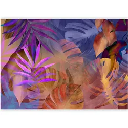 Artgeist, Tapete, Fototapete - Vigorous Leaves - Third Variant (400 x 280 cm)