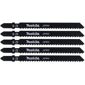 Makita Stichsägeblätter A-85765, B-25, für Metall, Holz und Kunststoff, 5 Stück