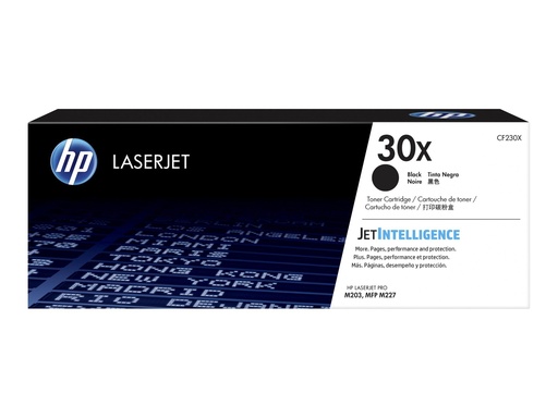 HP 30X - Schwarz - original - LaserJet - Tonerpatrone (CF230X) (CF230X)