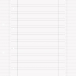 ADINA Ringbucheinlage A4 liniert 100 Blatt Lin.27