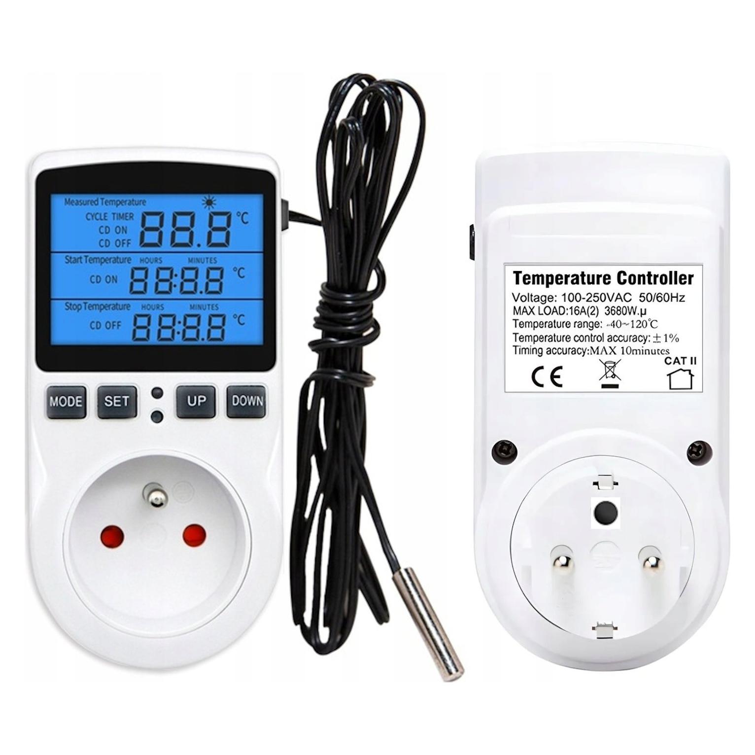 INNE Thermostat mit 230V-Steckdose E6185 (URZ4055)