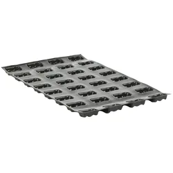 MATFER Flexipan 60x40 Backform für 32 Burchen, 6,6x3,7x1,8 cm (336149)