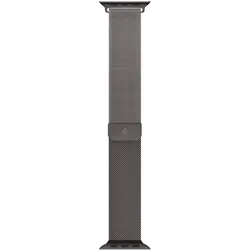 Spigen Metal Fit (Steel), Uhrenarmband, Grau, Schwarz