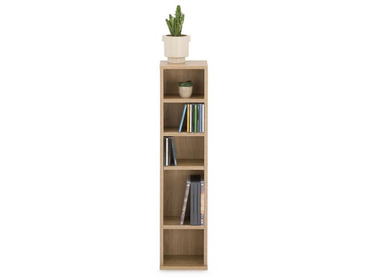 Idimex Cd/Dvd Regal Melodie Sonoma Eiche, Mode, 21x88x20 cm, Wohnzimmer, TV Möbel, CD-Regale