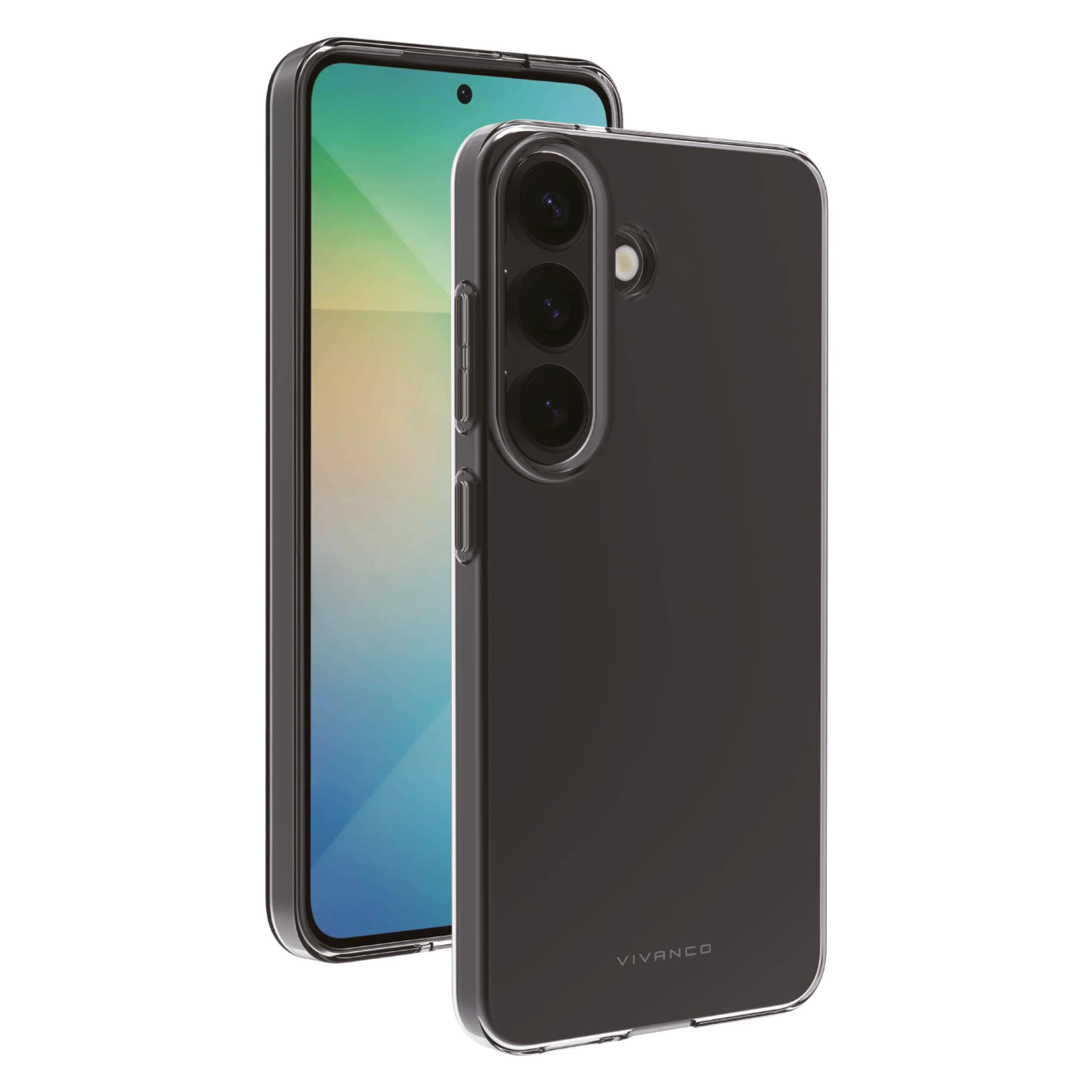 Vivanco Super Slim Cover für Galaxy S25 (Transparent) 64482