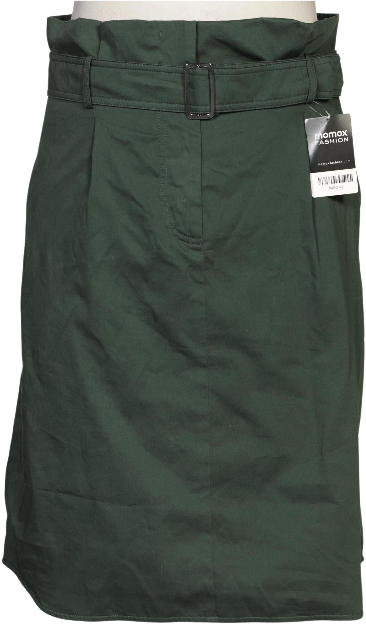 Weekend Max Mara Damen Rock, Grün, Gr. EU 44, Baumwolle - Second Hand