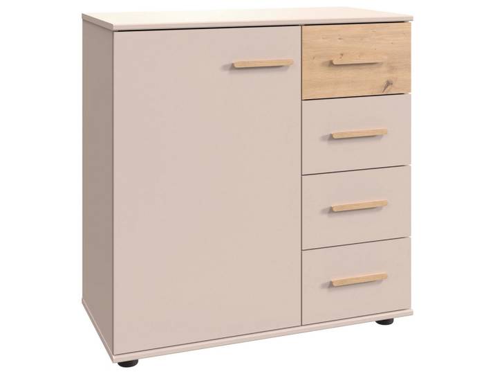 Kommode Lumio Kaschmir/Eiche Artisan