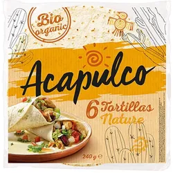 Tortilla Wraps - Natur 6 Stück