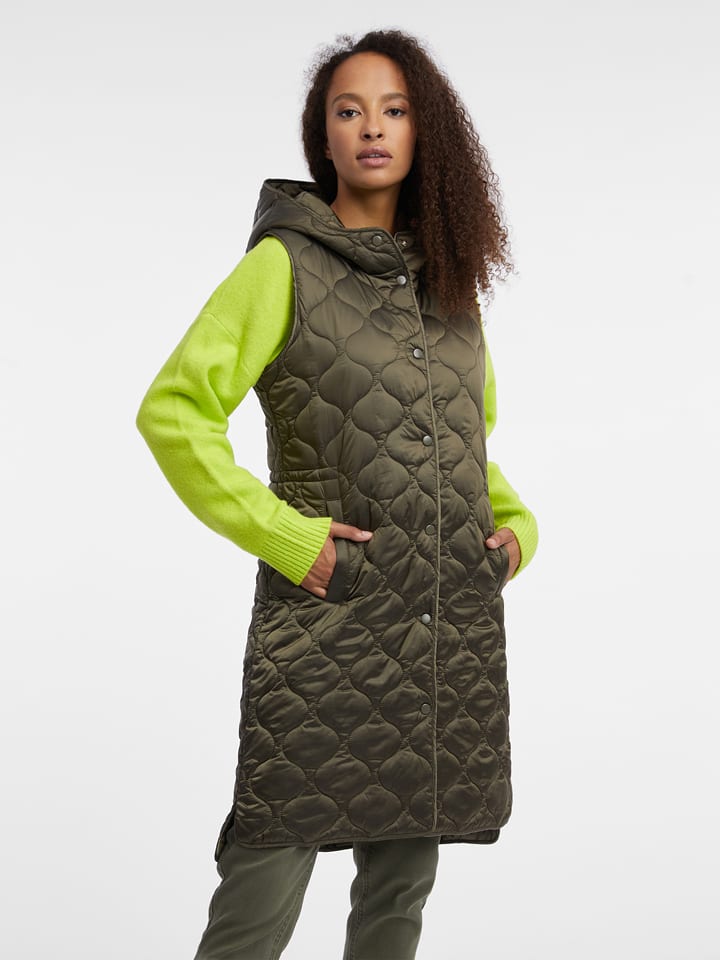 orsay Steppweste in Khaki - 42