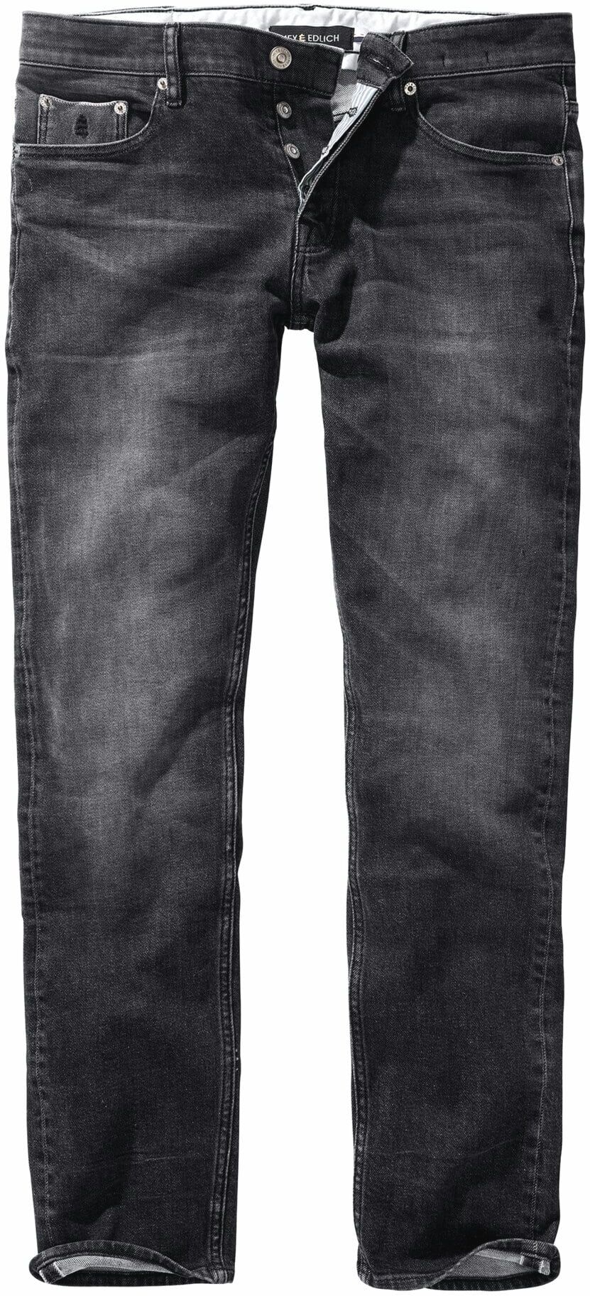 Mey & Edlich Lombardi Selvedge-Jeans Schwarz 36/34