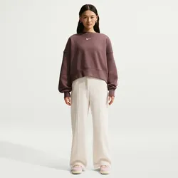 NIKE Sportswear Phoenix Over-Oversized Fleece Sweatshirt Damen 502 - tattoo/sail XXL