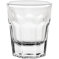 Gastronoble 12 Olympia Orleans halbgetafelte Schnapsgläser 4cl - Glas