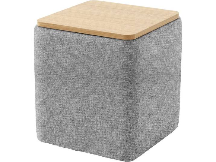 Home affaire Ablagetisch Kyro, Stauraum mit Tischplatte Eiche, Breite 40 cm, Stylisch, handlich und praktisch für dein Schlafzimmer