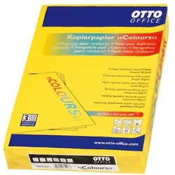 OTTO Office Farbiges Papier »COLOURS« gelb