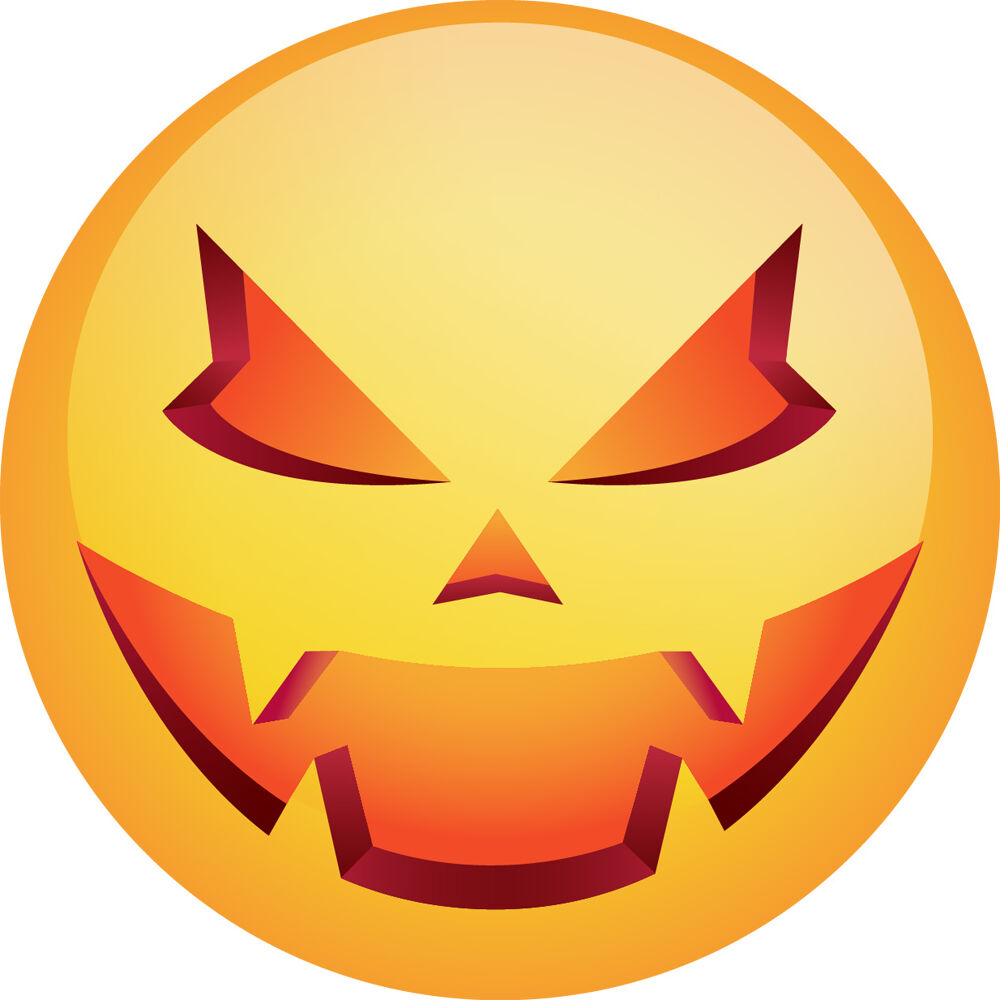 Ambiance-sticker Sticker Halloween smiley