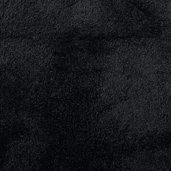 vidaXL Teppich OVIEDO Kurzflor Schwarz 200x200 cm