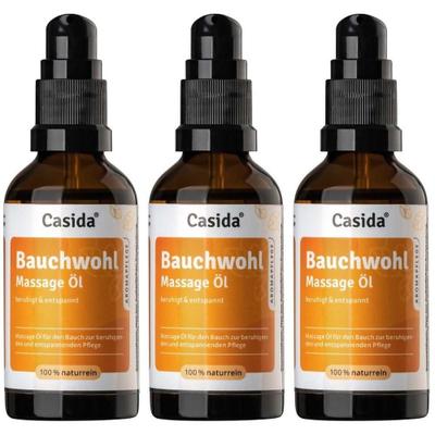 Bauchwohl Massage-Öl x3 3x50 ml Öl