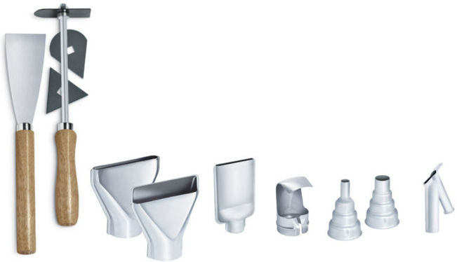Set d'accessoires p. air chaud ensemble de 12 pièces dans une mallette ; STEINEL (75569)