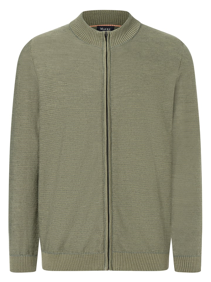 Maerz Muenchen Cardigan in Oliv - 50