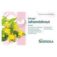 SIDROGA Johanniskraut Tee Filterbeutel 20X1.75 g