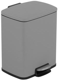 Innovaze 5.3 Gal./20 Liter Rectangular Stainless Steel step-on Trash Can for kitchen